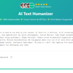ai text humanizer