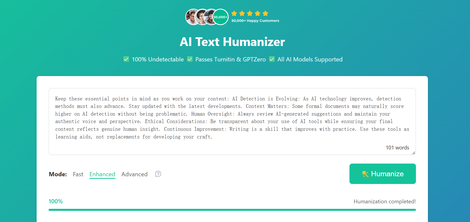 ai text humanizer