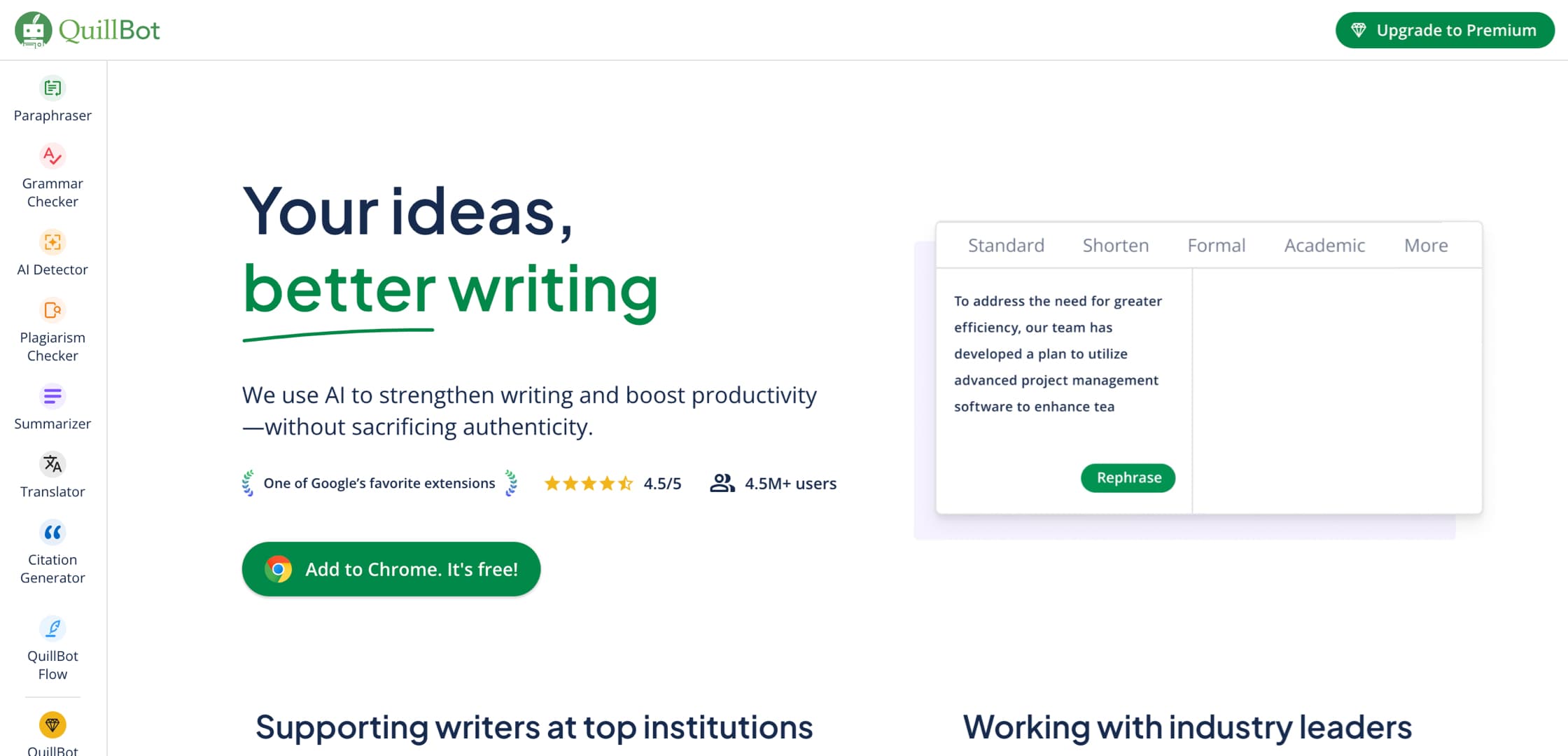 quillbot page