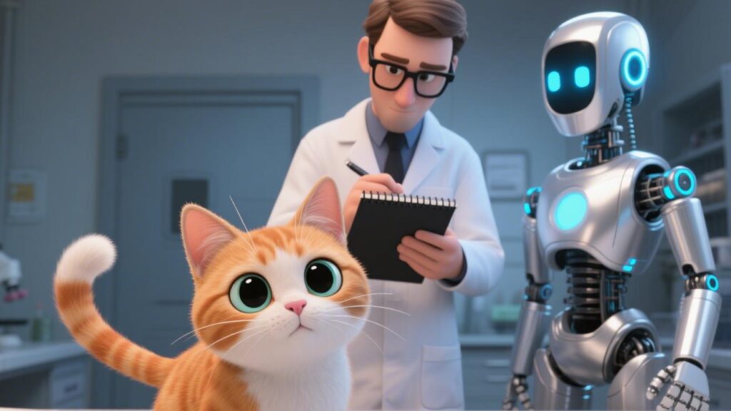 how i use ai to decode cat tail meanings