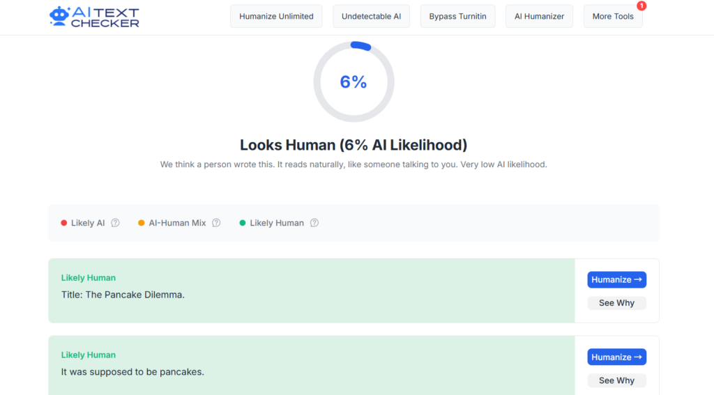 ai text checker result 3 ai text checker result 3